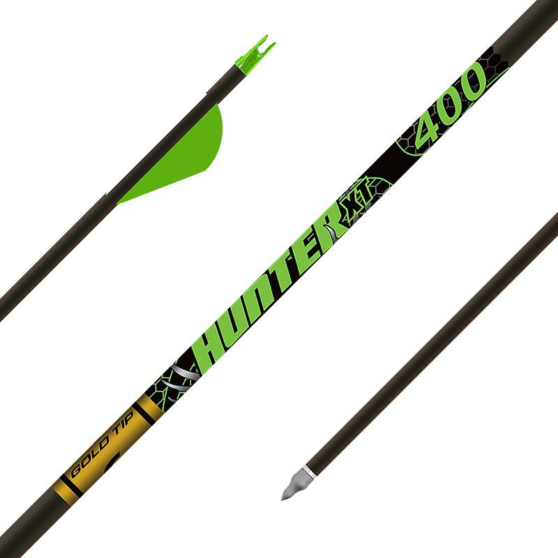 Gold Tip HUNTER SERIES FLETCHED (12x)
